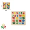 Puzzle de Madeira com Números +3 Anos