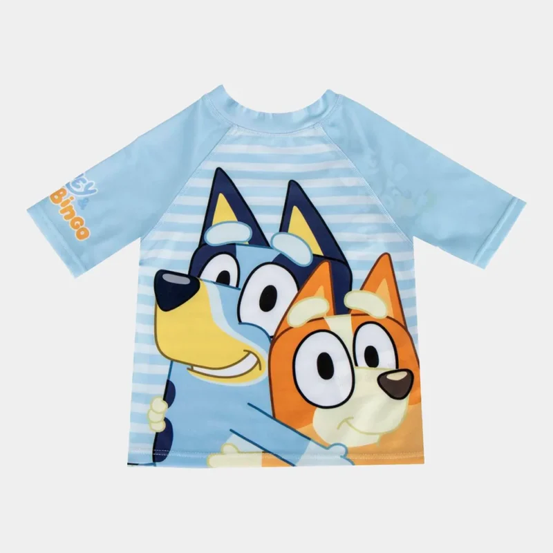 T-shirt de Banho da Bluey de 2-6 Anos
