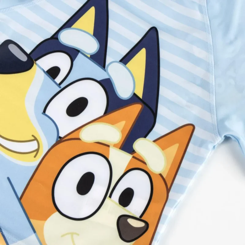 T-shirt de Banho da Bluey de 2-6 Anos_1