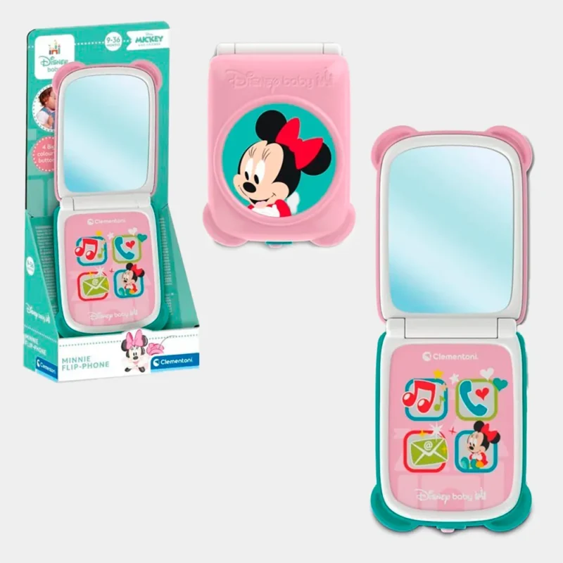 Telefone Infantil da Minnie Flip Disney Baby
