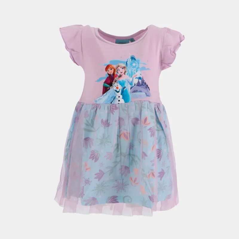 Vestido Disney Frozen Azul 2-6 Anos