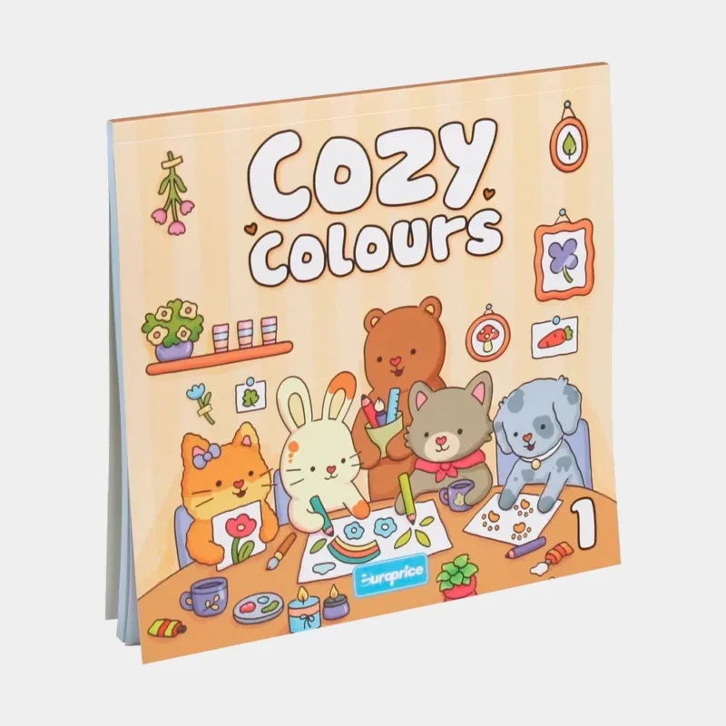 Cozy Colours 1 Livro de Colorir de 48 Páginas