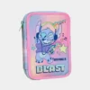 Estojo Duplo do Stitch Having a Blast com Material