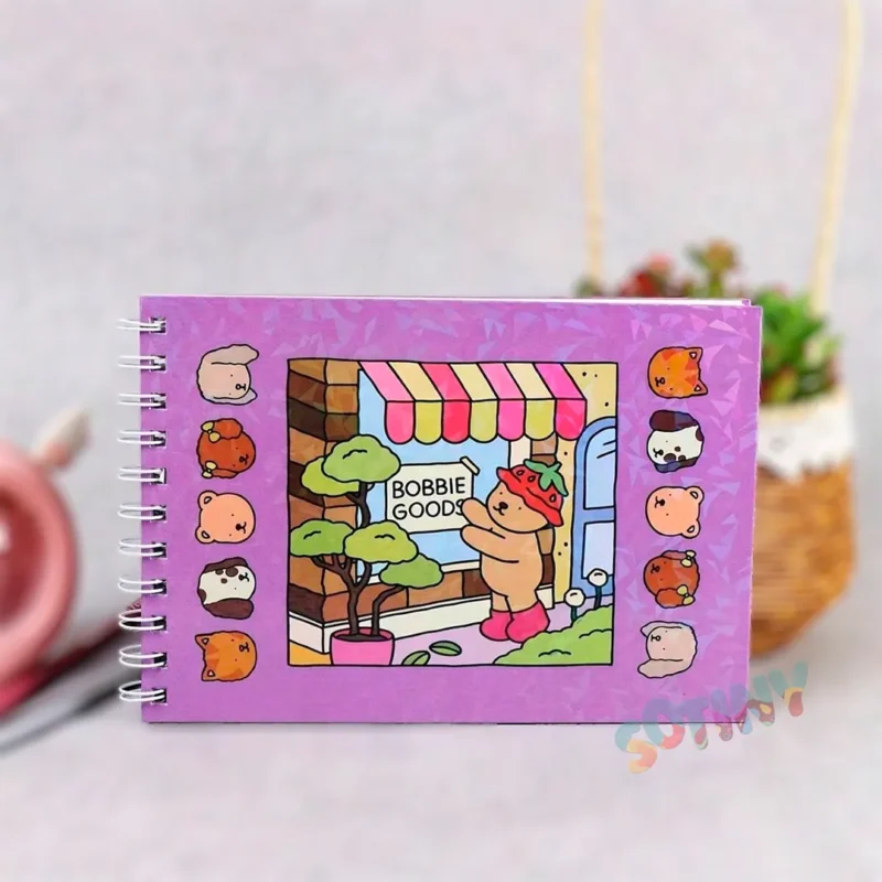 Livro de Colorir Bobbie Goods_Lilás