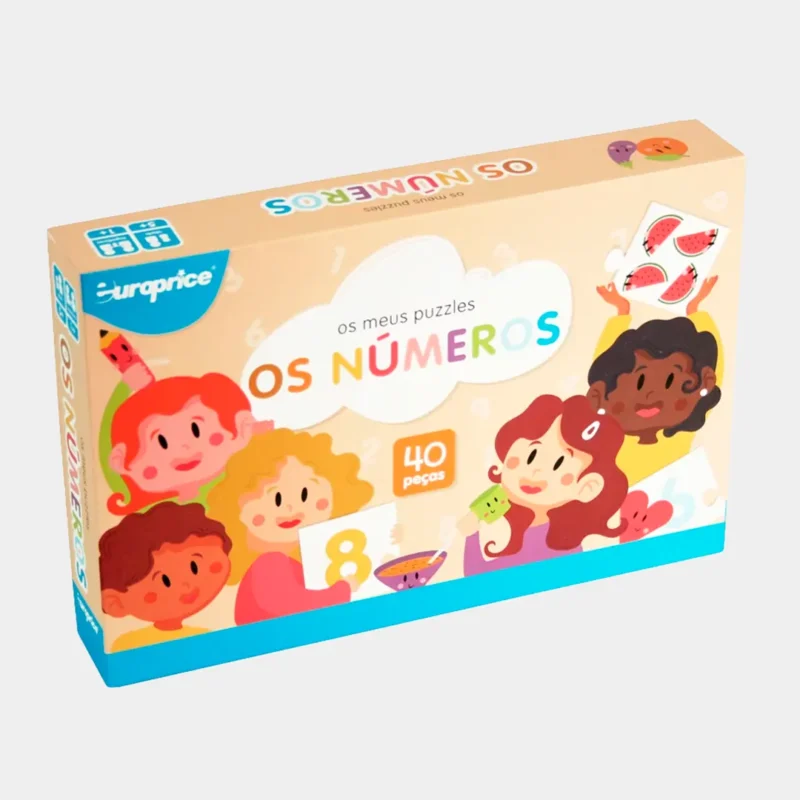 Os Números – Os Meus Puzzles Europrice