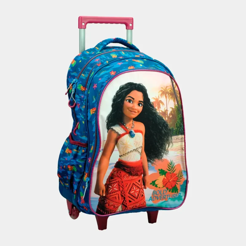 Trolley Escolar Disney Vaiana Wave de 46cm