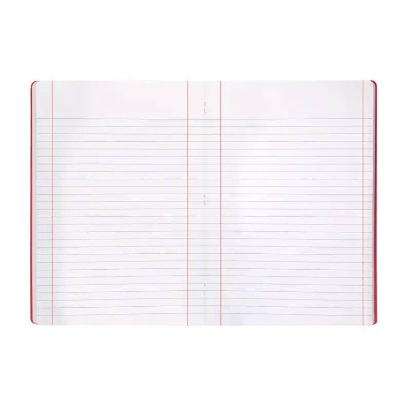 Caderno Pautado Liderpapel de Capa Plástica Agrafado A4 Cores_1