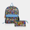 Conjunto Escolar Stumble Guys Mochila e Estojo