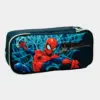 Estojo Duplo Homem Aranha Oval de 26cm