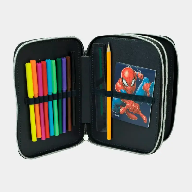 Estojo Homem-Aranha Duplo com Material Personalizado_2