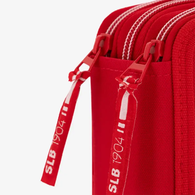 Estojo Triplo SL Benfica com Material Escolar_1