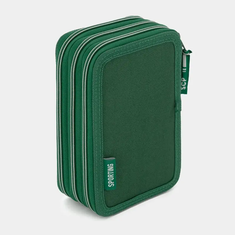 Estojo Triplo Sporting CP com Material Escolar_1