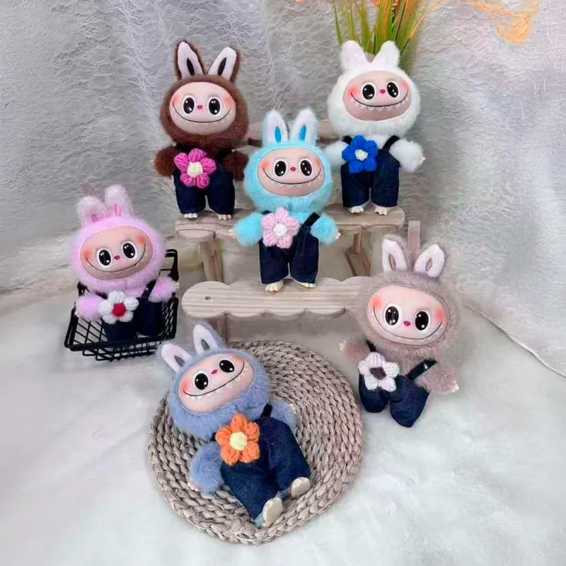 Figura Labubu com Roupa Fall in Wild Sortido