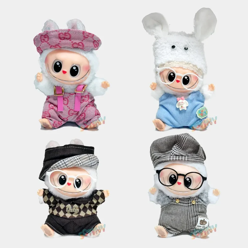 Kit de Roupas Labubu com Acessórios