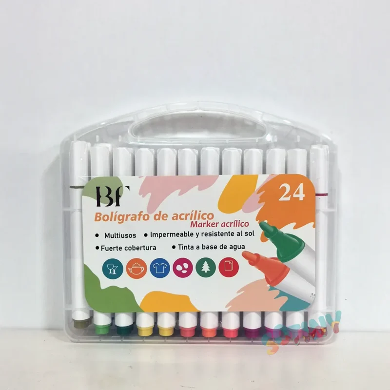 Marcadores Acrílicos BF de 24pcs