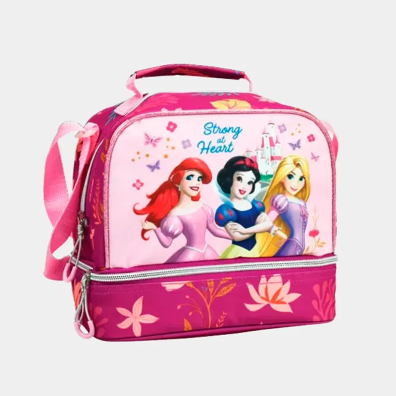 Mochila Trolley e Lancheira Princesas Disney_2
