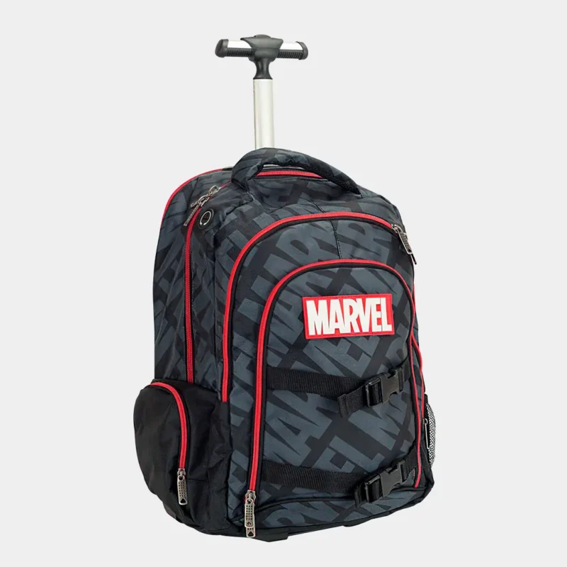 Trolley e Estojo Escolar dos Avengers de 46cm_1