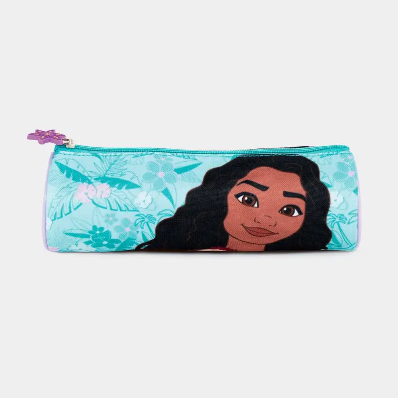 Estojo Cilíndrico Vaiana Disney Moana de 21cm