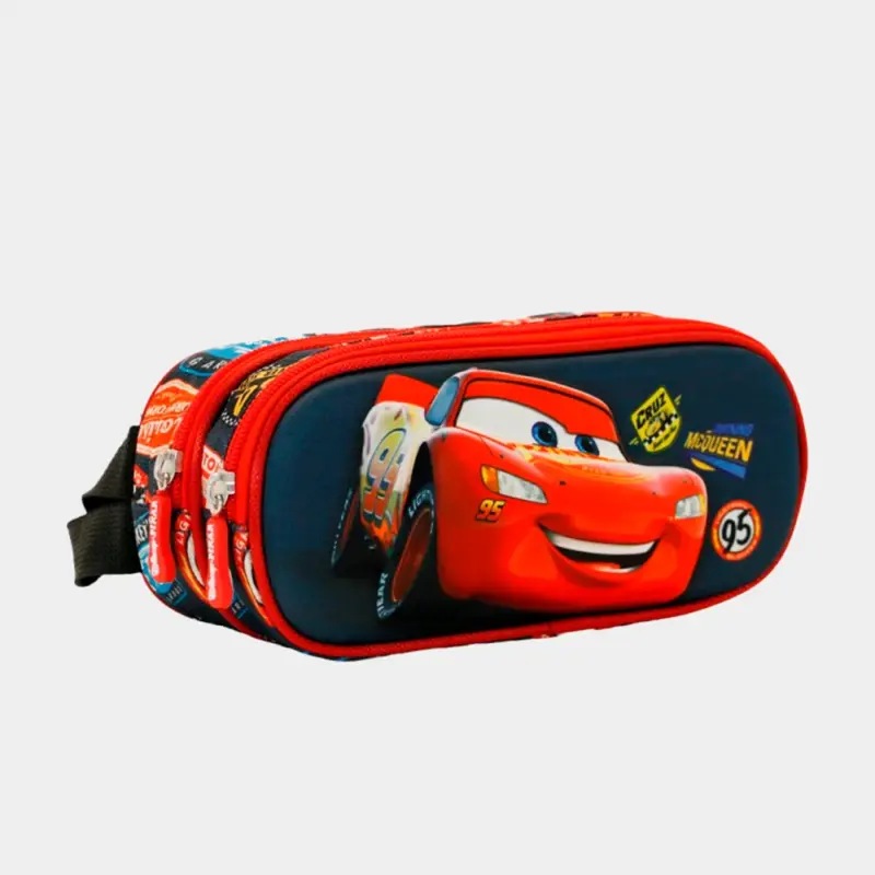 Estojo Duplo 3D dos Cars Disney