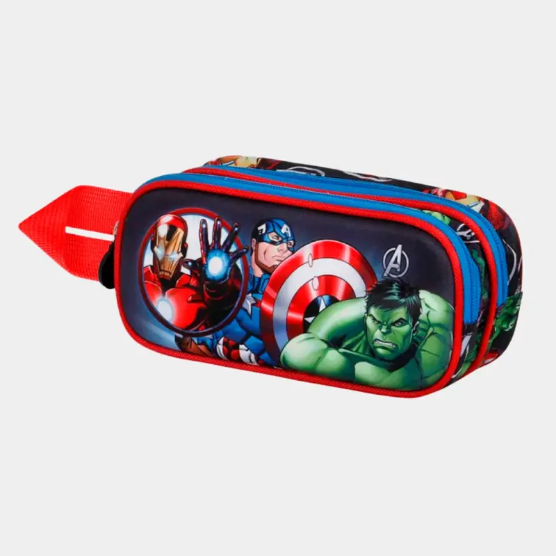 Estojo Duplo dos Avengers 3D de 22cm_1