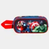 Estojo Duplo dos Avengers 3D de 22cm