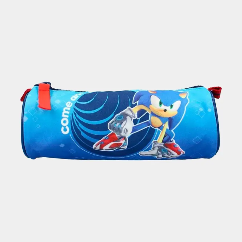 Estojo Escolar Sonic Prime de 21cm