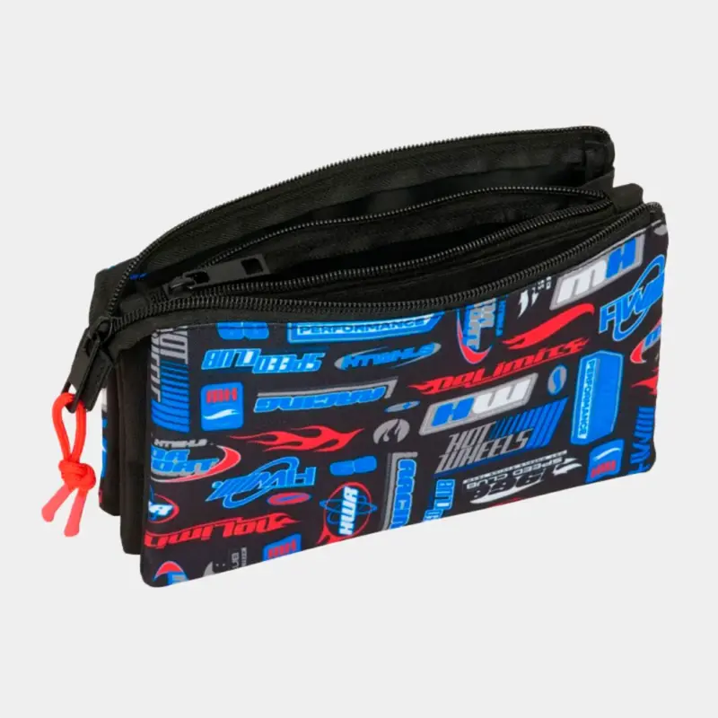 Estojo Triplo Hot Wheels Speed Club_1