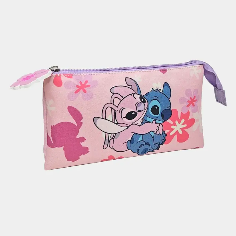 Estojo Triplo Stitch e Angel de 22cm