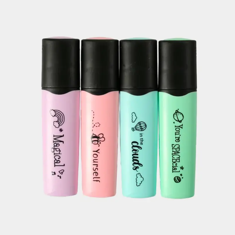 Europrice Caixa 4 Highlighters (Pastel)_1