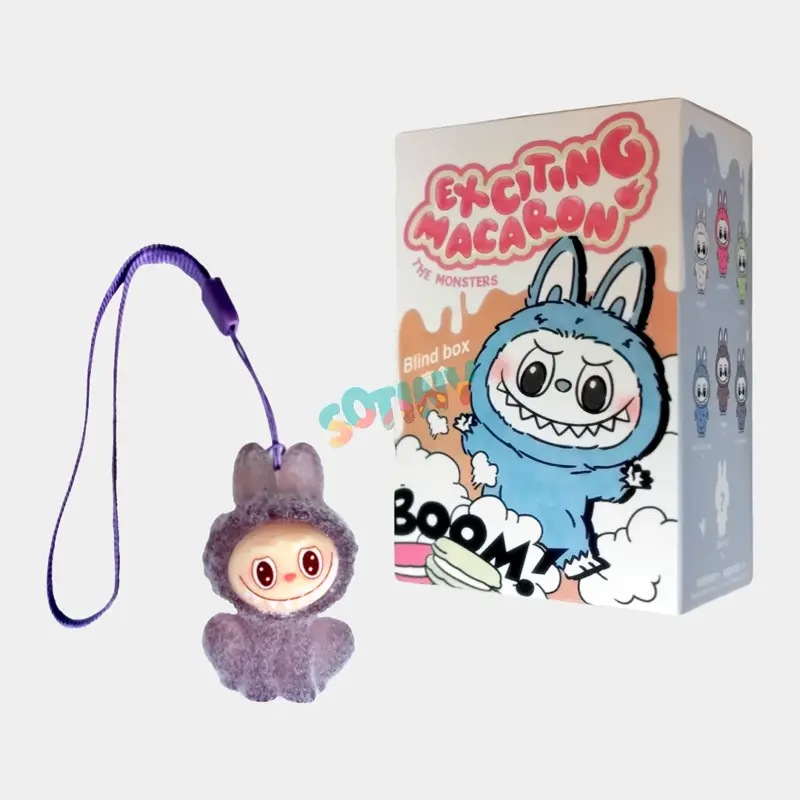 Figura Labubu Exciting Macaron Dupe Sortido