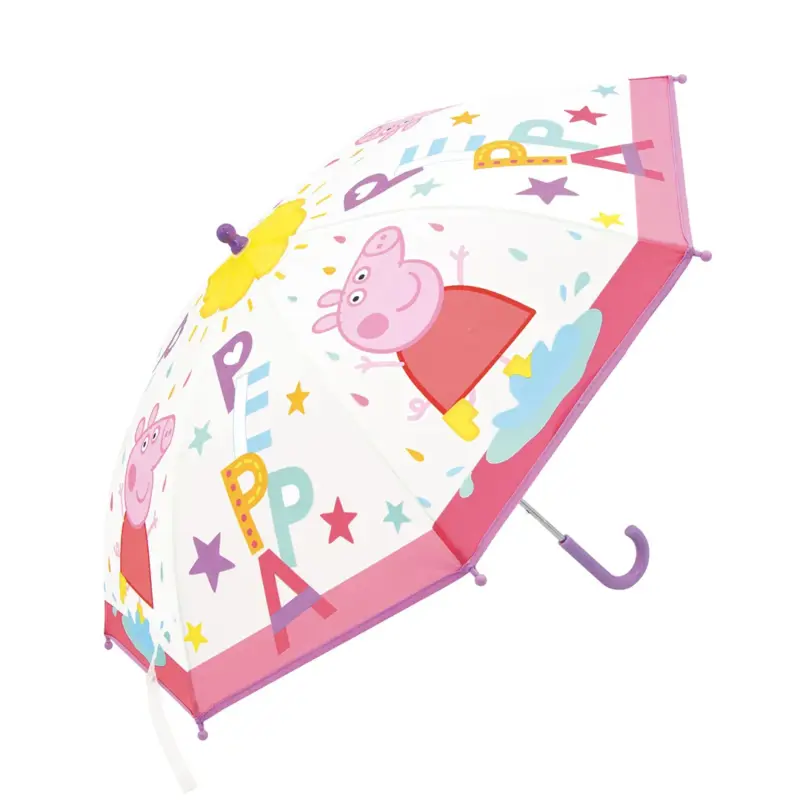 Guarda Chuva Transparente Peppa de 46cm_2
