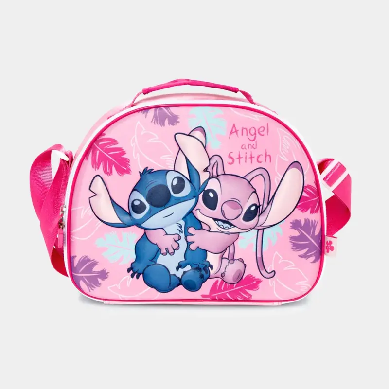 Lancheira Térmica Stitch e Angel 3D