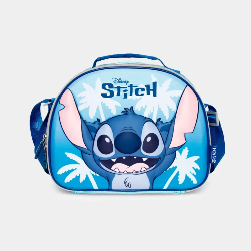 Lancheira Térmica Stitch e Azul 3D