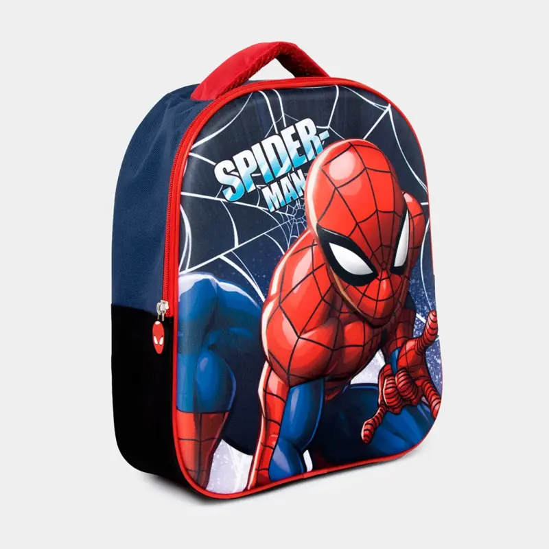 Mochila Pré-Escolar Homem-Aranha 3D de 31cm