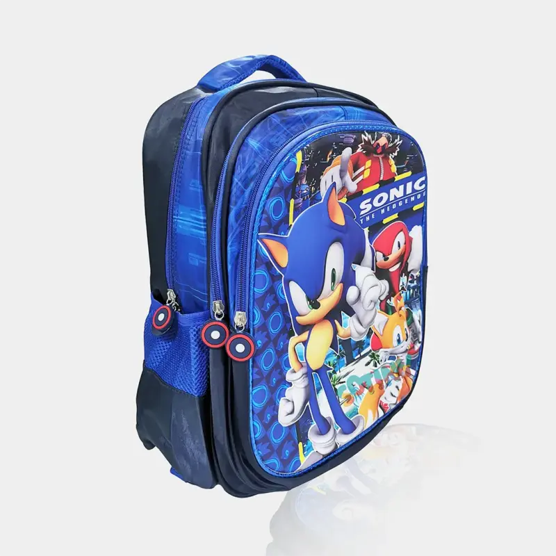 Mochila Sonic Escolar de 41cm Adaptável