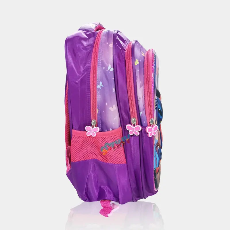 Mochila Stitch Escolar de 41cm Adaptável_2