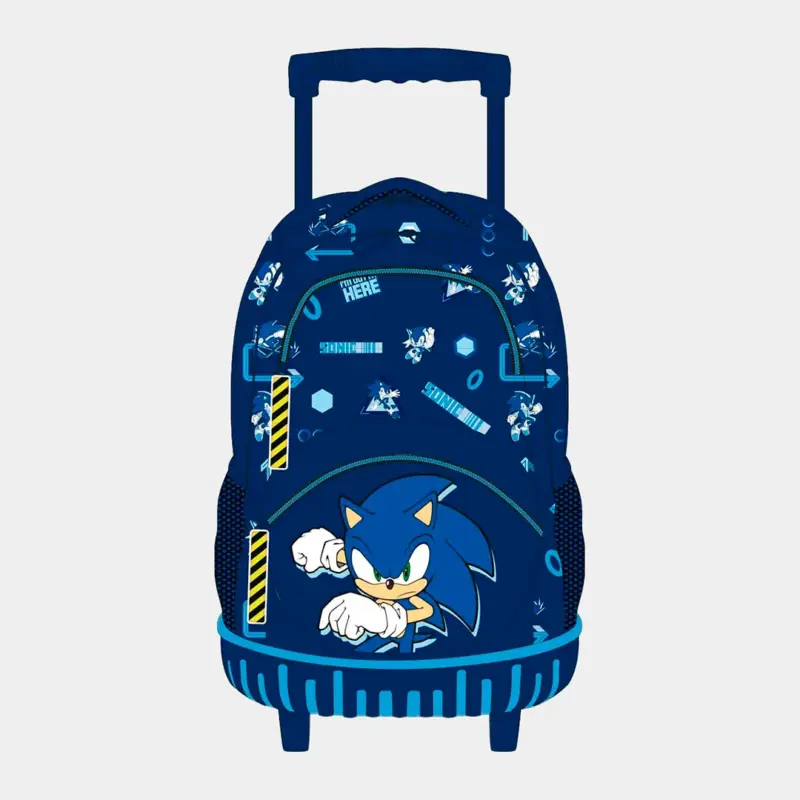 Mochila Trolley Sonic Escolar de 42cm_2