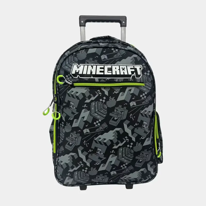 Trolley Escolar Minecraft Camo Terra de 46cm_1