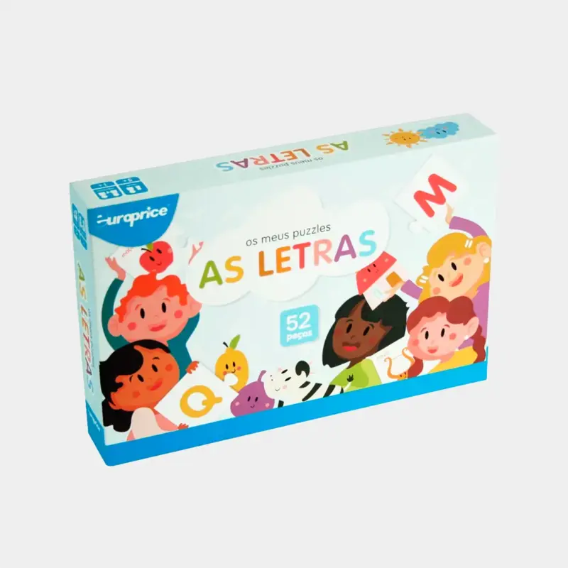 As letras – Os Meus Puzzles Europrice