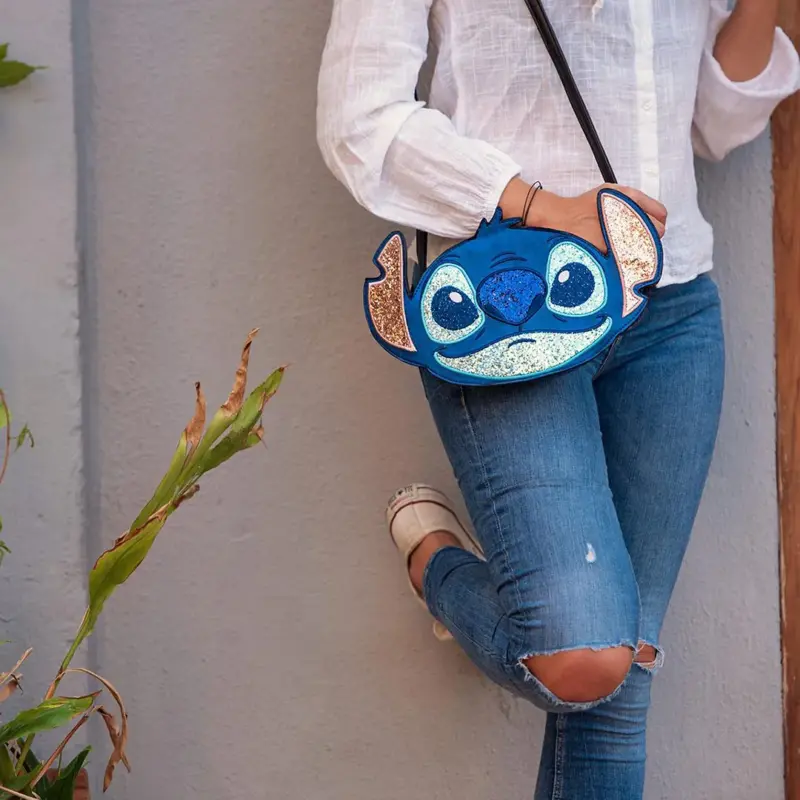 Bolsa de Ombro do Stitch Azul_5