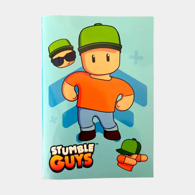 Caderno Pautado Stumble Guys B5