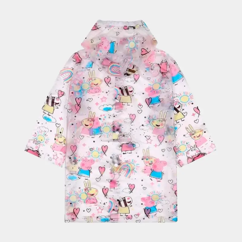 Capa de Chuva Porquinha Peppa 98-128cm