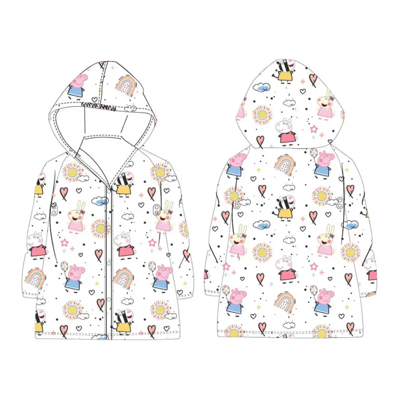 Capa de Chuva Porquinha Peppa 98-128cm_1