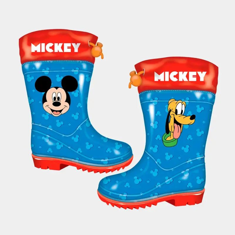 Galochas Mickey Mouse em PVC 22-30