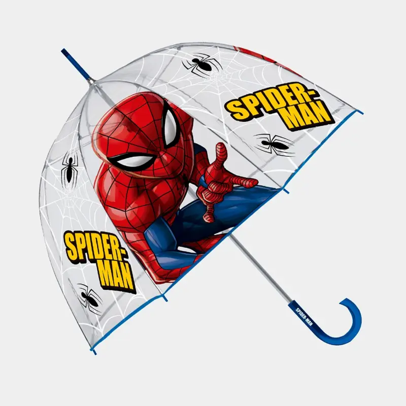 Guarda Chuva Homem-Aranha Transparente de 48cm_1
