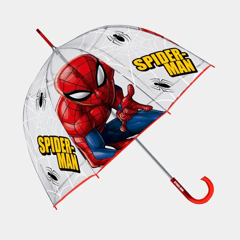 Guarda Chuva Homem-Aranha Transparente de 48cm_2