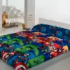Jogo de Lençóis de Coralina Avengers de 105x190cm