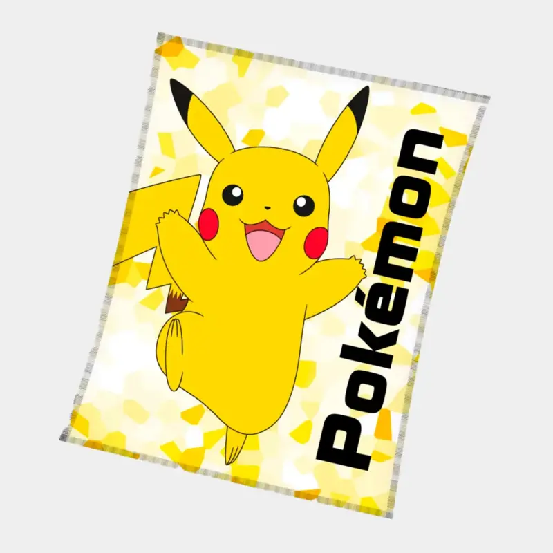 Manta Polar Infantil Pokémon de 130x160cm