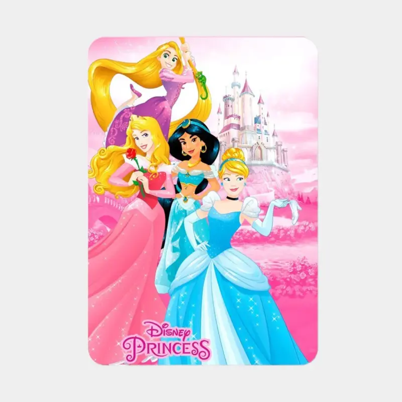 Manta Polar das Princesas Disney de 100x140cm