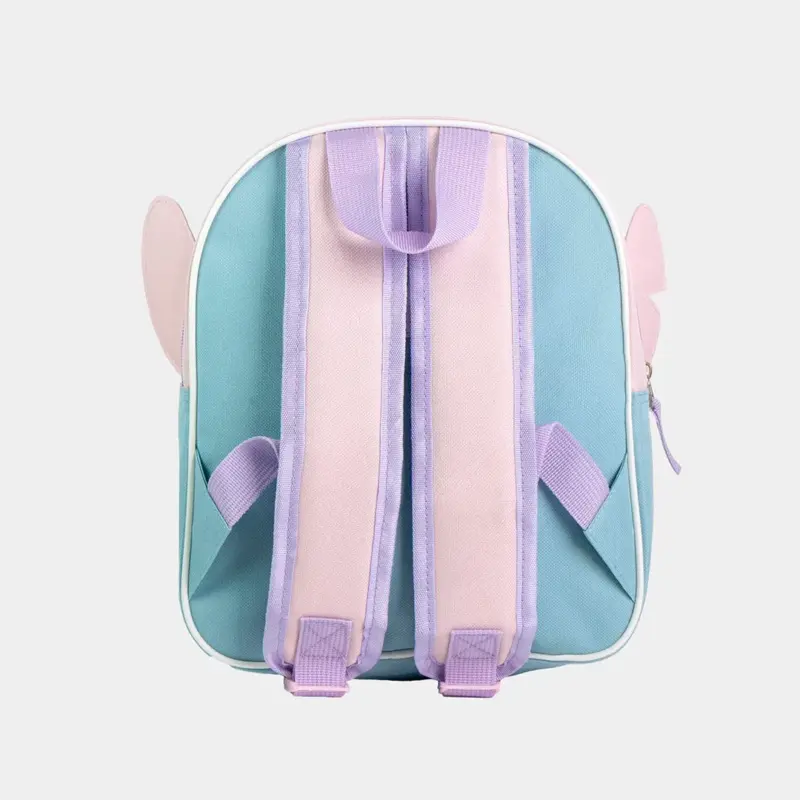 Mochila Pré-Escolar Stitch e Angel 3D de 30cm_1